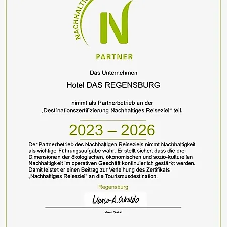Hotel Das Regensburg Отель Регенсбург